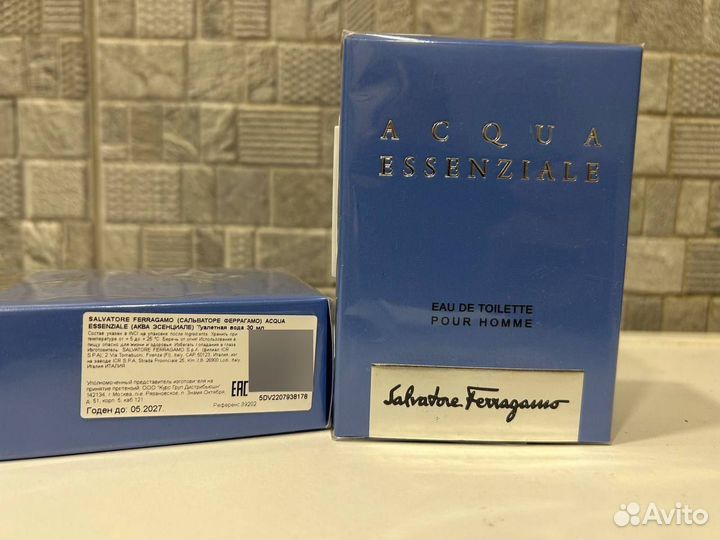 Туалетная вода salvatore ferragamo Acqua Essenzial