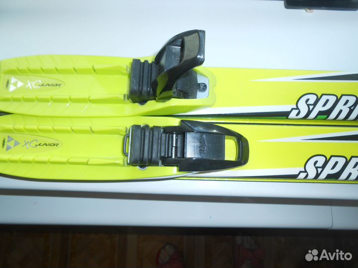 Лыжи беговые fisher 160 см