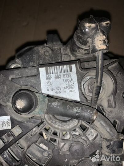 Генератор audi A3, A4 / VW Caddy, Golf, Passat