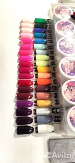 Набор гель-лаков и гелей 39шт