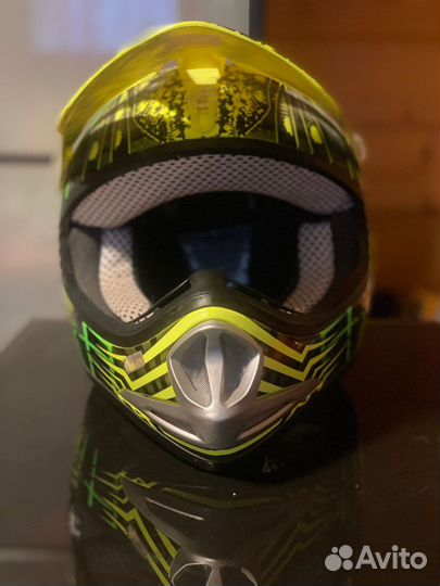 Шлем для питбайка детский