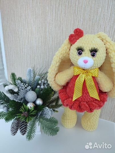 Плюшевая зайка