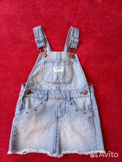 Джинсовый сарафан Oshkosh на девочку