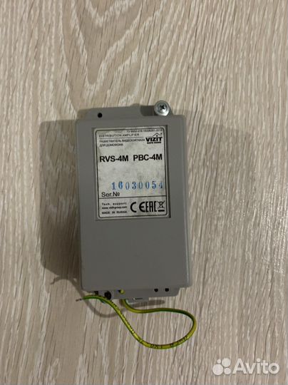 Разветвитель видеосигнала рвс-4