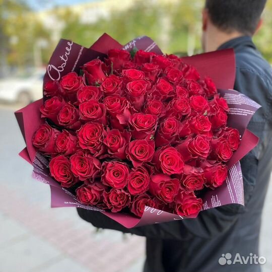 Букеты из Красных Роз. Доставка/Самовывоз