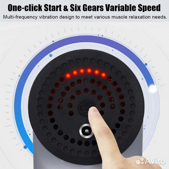 Ударный Массажный пистолет Перкуссионный массажер