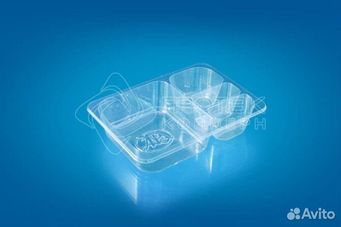 Упаковка - лоток для ролов пр-Л-210х148х45 С4