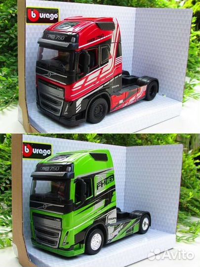 Модели Mercedes Actros/Volvo Bburago 1:43
