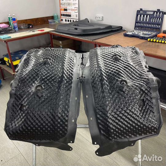 Шумоизоляция колесных арок