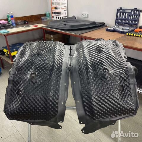 Шумоизоляция колесных арок