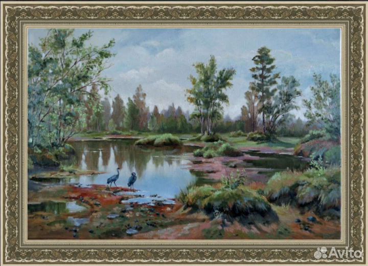 Свободная копия картины И. Шишкина 40х60