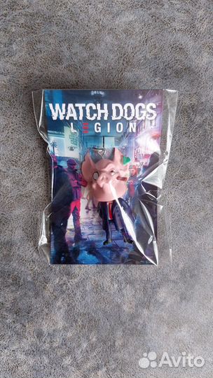 Фигурка, флаг, брелок watch dogs legion