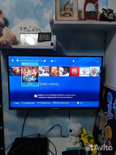 Sony playstation 4 PS4 slim прошитая 6.72