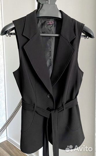 Жилет костюмный, женский
