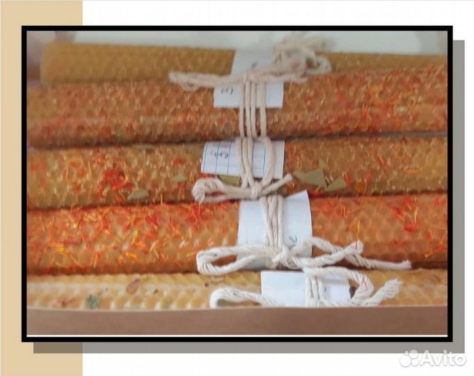 Свечи из вощины