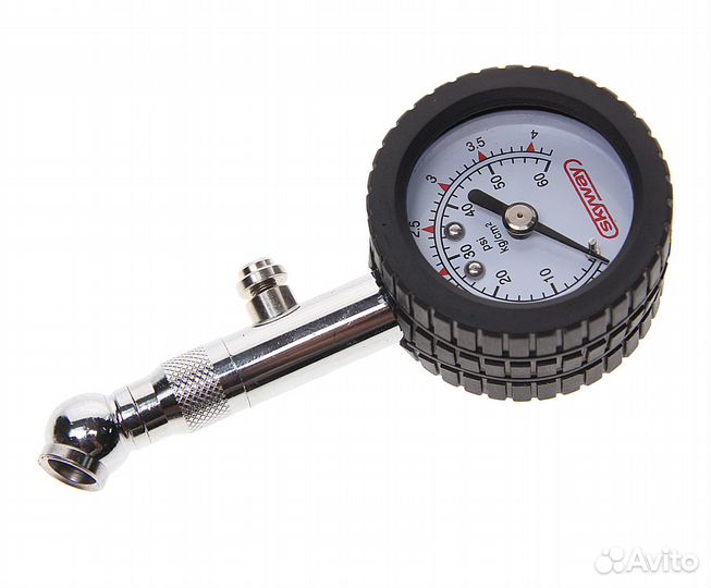 Манометр шинный механический 4атм. skyway