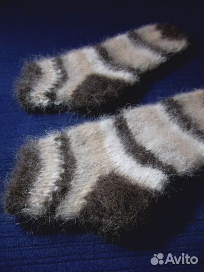 Носки детские из собачьей шерсти