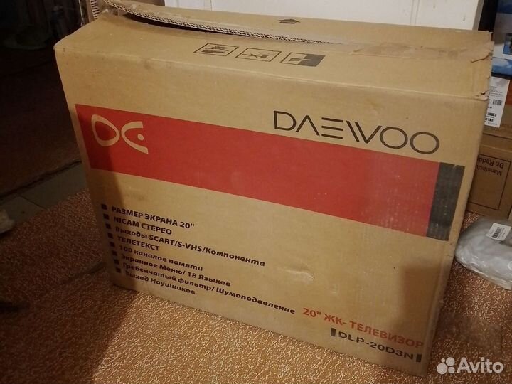 Телевизор ЖК daewoo DLP-20D3N