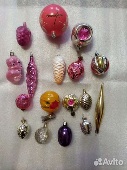 Ëлочные игрушки СССР