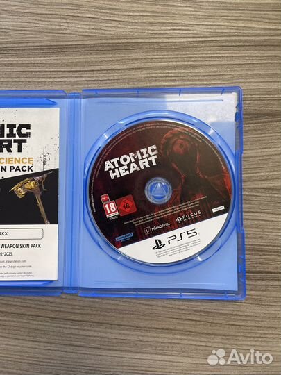 Atomic heart ps5 диск