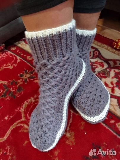 Носки вязаные ручной работы