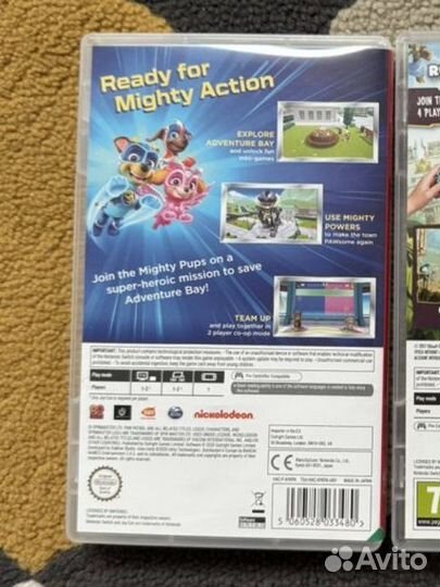 Игры для nintendo switch щенячий патруль