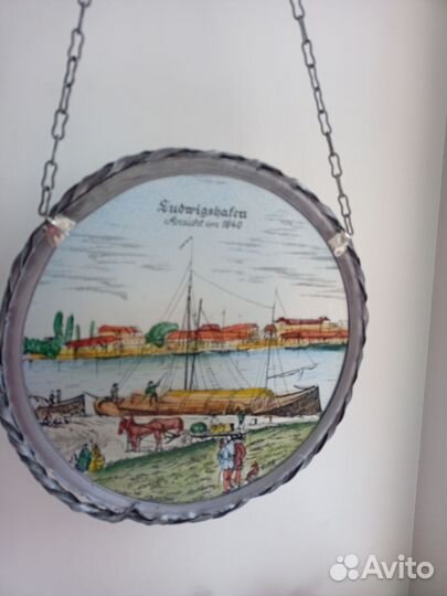 Панно,стекло в олове,подвес,Германия