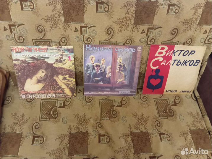 Виниловые пластинки рок, поп, авторская песня