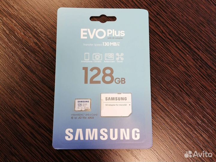 Карта памяти micro sd 128 gb samsung