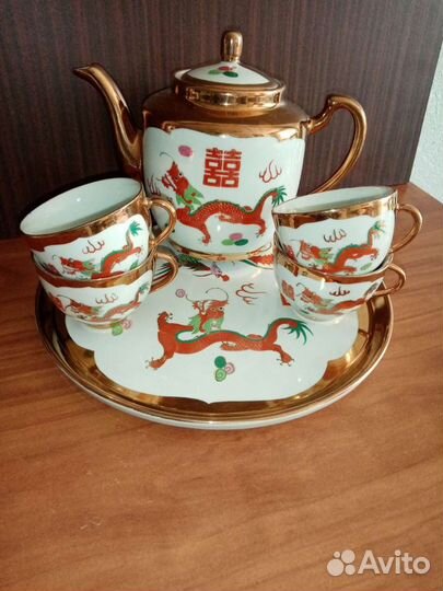 Китайский фарфоровый сервиз 