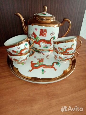 Китайский фарфоровый сервиз 