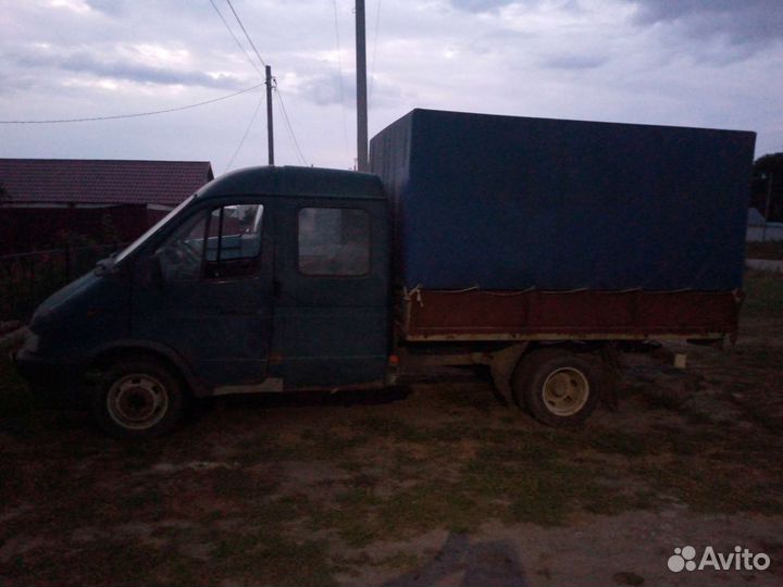 ГАЗ ГАЗель 33023 2.4 МТ, 1998, 126 346 км