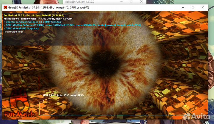 Игровой ноутбук с ssd gt740