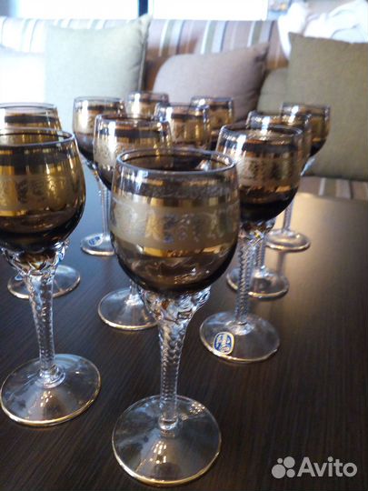 Набор фужеров/бокалов/стопки (Чехия)