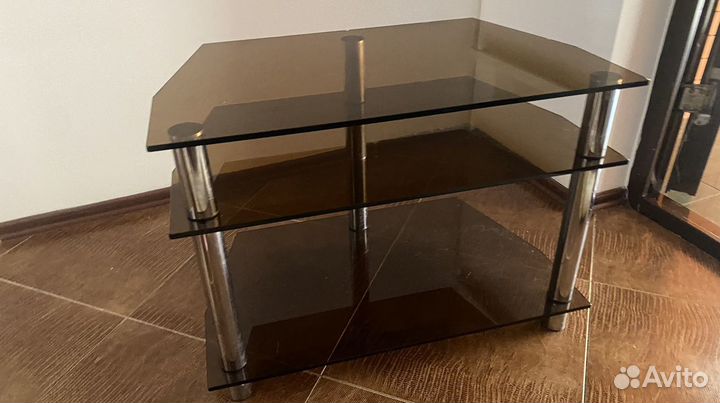 Стеклянная тумба