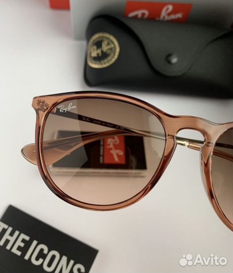 Очки ray ban erika прозрачные