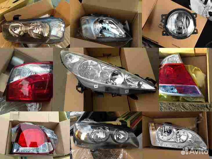 Фара правая прозрачная (01-02) для subaru forester