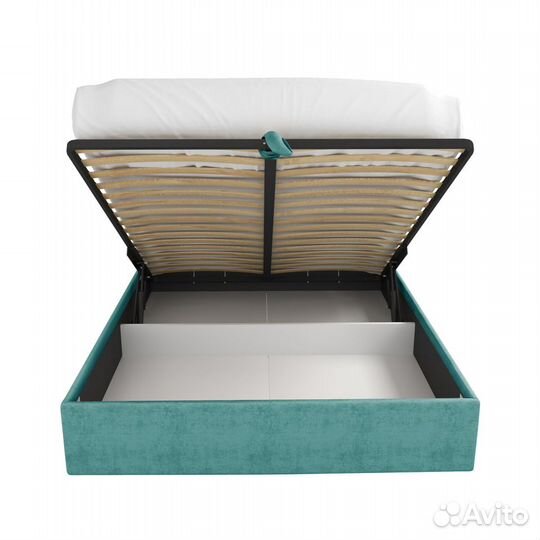 Кровать Аура-500zw двуспальная с матрасом на заказ