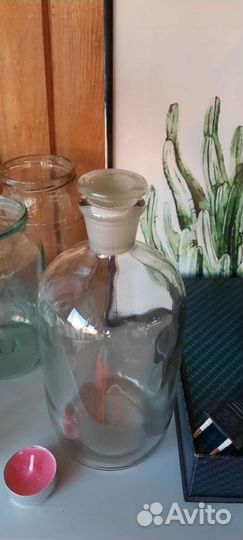Бутылка со стеклянной крышкой СССР