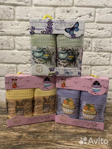 Наборы кухонных полотенец