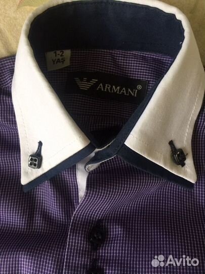 Рубашка Armani, куртка Zara