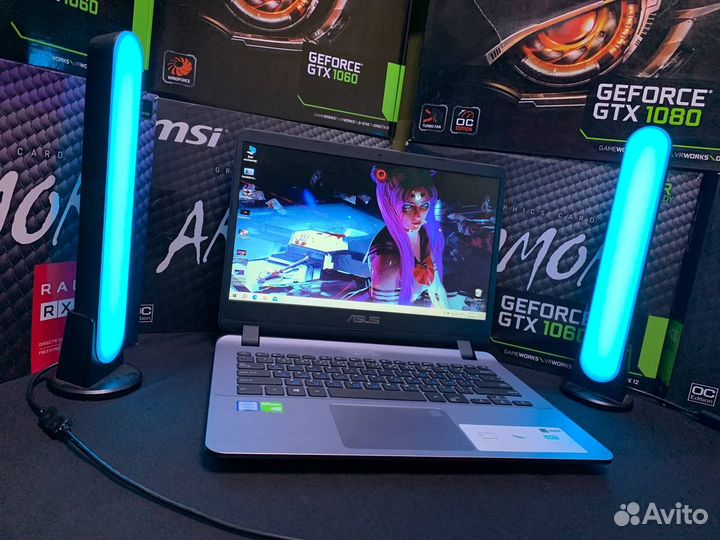 Ноутбук Asus Core i5 SSD 120 Gb и MX130 2Gb