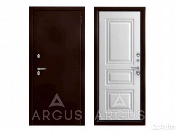 Уличные входные двери с терморазрывом