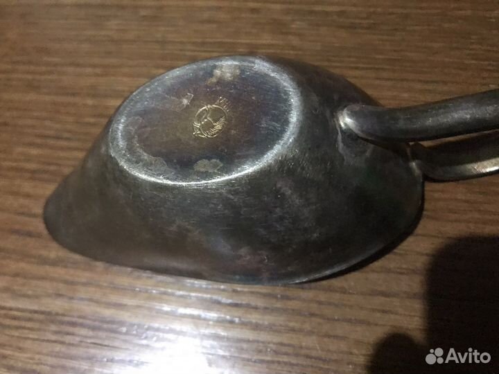 СССР Мельхиоровый Соусник, молочник