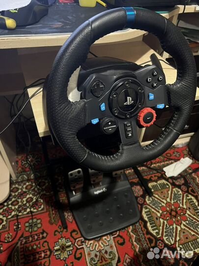 Игровой руль logitech g29 со столом