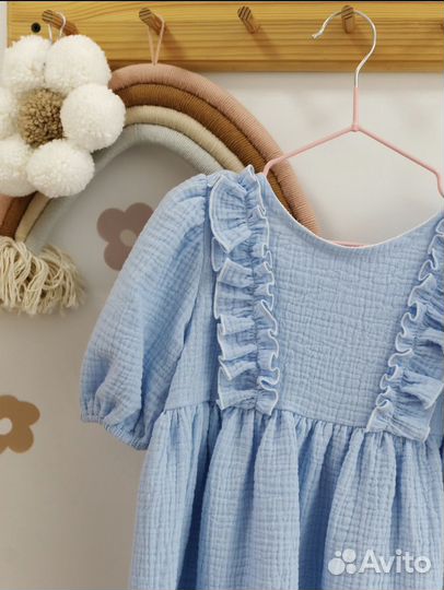 Платье из муслина