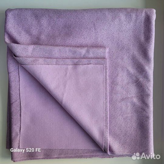 Ткань креп с люрексом отрез