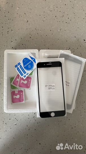 Защитное стекло iPhone 7 Plus, 8 Plus