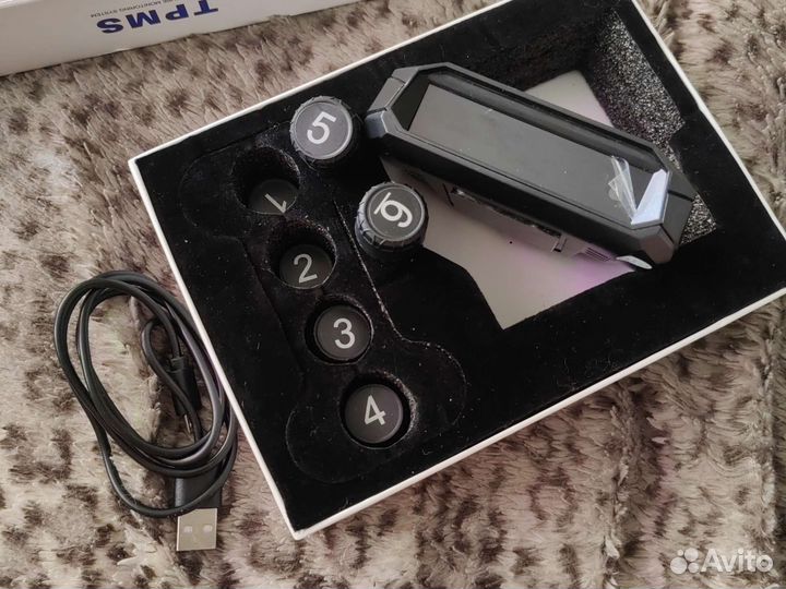 Датчики давления 6шт в шинах