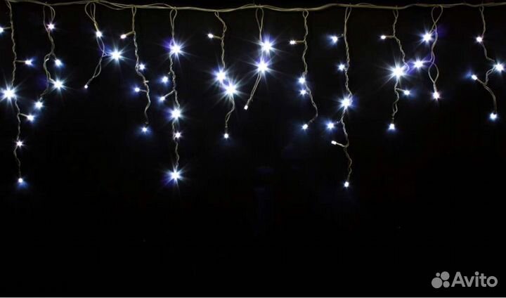 Гирлянда уличная бахрома